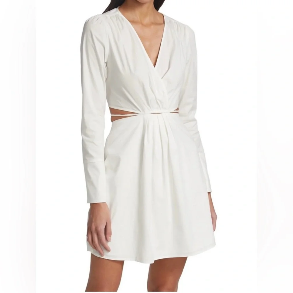 WAYF Pretty Woman Cut Out Mini Dress